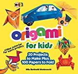 Origami for Kids: 20 Projects to Make Plus 100 Papers to Fold (Happy Fox Books) Fun and Creative Paperfolding Kit with Easy Fold Lines and Instructions for Bunnies, Crabs, Bugs, Dogs and More