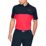 Under Armour Men's Performance Golf Polo 2.0 Colorblock , Academy Blue (409)/Beta , Large