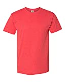 Fruit of the Loom 5 oz. 100% Heavy Cotton HD T-Shirt (3931) Fiery Red Heather, L