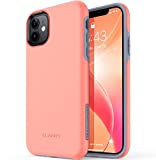 TEAM LUXURY Case for iPhone 11, [Clarity Series G-II] Ultra Defender Shockproof Hybrid Slim-fit Premium Protective Phone Case Compatible with Apple iPhone 11 6.1 (Coral/Gray)