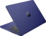 2022 HP Stream 14inch HD Display, Intel Celeron N4020 Dual-Core Processor,4GB DDR4 Memory,128GB Storage(64GB eMMC+64GB Card),WiFi,Webcam,Bluetooth,1-Year Microsoft 365,Win10 S,Indigo Blue|TGCD Bundle