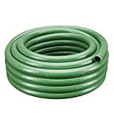 1 1/2" Dia. x 50 ft HydroMaxx Flexible PVC Heavy Duty Green Suction and Discharge Hose
