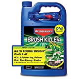 BioAdvanced 704655A Triclopyr Kills Kudzu, Poison Ivy and Other Tough Brush Killer Plus Non-Selective Weed Grass Control, 1-Gallon, Ready-to-Use