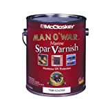 McCloskey/Valspar 80-0007509-07 Man O'War Spar Marine Varnish - Gloss ~ 1 Gallon