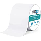 CircleCord RV Roof Tape White, 6 Inch X 50 Feet RV Tape, RV Sealant Tape for Camper Roof Repair, Trailer Roof Sealant, Stop Camper Roof Leaks, UV-Resistant, Weatherproof and Durable