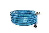 Camco TastePURE 50-Foot Premium Drinking Water Hose | Features a Heavy-Duty Reinforced PVC Construction, Machined Fittings with Strain Relief Ends, and has a 5/8-Inch Inside Diameter (21009)