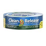 Duck Brand 240194 Clean Release Painter's Tape, 1.41 in. x 60 yd., Blue, Single Roll