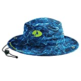 MISSION Cooling Bucket Hat- UPF 50, 3 Wide Brim, Cools When Wet- Mossy Oak (Mossy Oak Agua Marlin)