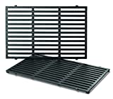 Weber Series Gas Grills 7638 Porcelain-Enameled Cast Iron Cooking Grates for Spirit 300, (17.5 x 0.5 x 11.9 inches), Pack of 2