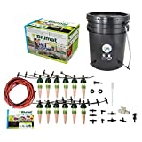 Blumat Drip System - 12 Pack Medium Deluxe Kit with Reservoir - Smart Automatic Watering System, Great for Vacation, Made in Austria