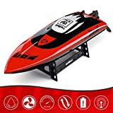 Cheerwing Brushless RC Boat for Adult & Kid, 40 km/h Fast Remote Control Boat for Pools & Lakes