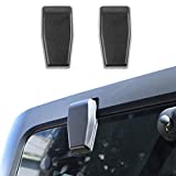 Voodonala for Jeep JK Rear Window Right & Left Hinge Covers Trim for 2011-2018 Jeep JK JKU, Black 2pcs