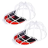 Der Rose 2 Pack Baseball Hat Washer for Washing Machine,Cap Washer Frame Cage,Hat Cleaner Protector Hat Rack for Baseball Caps