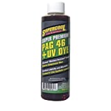 TSI Supercool A/C Comp Lube, UV Dye, 8 Oz, Flsh PNT 442 F, red/Yellow Tint (P46-8D)