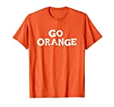 Go ORANGE Team Spirit Gear Color War Oranges Wins the Game T-Shirt