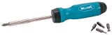 Williams JHWWRS-1 Magnetic Multi-bit Ratcheting Screwdriver, 9-Inch