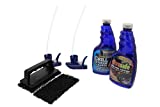 Citrusafe Grill Care Kit - BBQ Grid and Grill Grate Cleanser, Exterior Cleaner, and Scrubber by Citrusafe (16 oz Each)