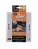 Q-Swiper Reusable Grill Cleaning Cloth 2 Pack - Eco-Friendly | Durable | Versatile | Abosrbent - Just Wet Them Yourself to Clean All Grill Surfaces!