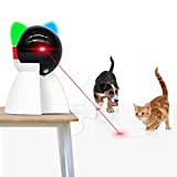 Cat Laser Toy Automatic,Motion Activated Kitten Toys Interactive for Indoor Cats/Kittens/Puppies/Dogs ,USB Rechargeable,Placing High,Automatic On/Off ,Silent