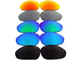 Replacement lenses For Oakley Straight Jacket (2007) Black&Blue&Green&Grey&Red Polarized