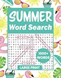 Summer Word Search Large Print: Summer Word Find Puzzles for Adults, Teens and Kids - Word Search for Adults Large Print