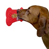 Lick Lick Pad  Dog Accessories | Pet Shower Attachment | Dog Peanut Butter Lick Pad | Dog Bathing Station | Dog Bathing Supplies | Veterinarian Used | Soothe While Bathing | Suction to Wall | Large