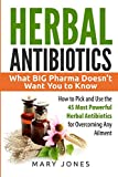Herbal Antibiotics: What BIG Pharma Doesnt Want You to Know - How to Pick and Use the 45 Most Powerful Herbal Antibiotics for Overcoming Any Ailment