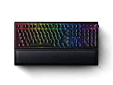 Razer BlackWidow V3 Pro Mechanical Wireless Gaming Keyboard: Yellow Mechanical Switches - Linear & Silent - Chroma RGB Lighting - Doubleshot ABS Keycaps - Transparent Switch Housing - Bluetooth/2.4GHz