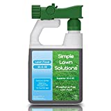 Superior 15-0-15 Liquid Fertilizer Nitrogen & Potash Lawn Food - Concentrated Spray- Any Grass Type- Simple Lawn Solutions Green, Growth - Humic Acid - Kelp Seaweed - Phosphorus-Free (32 Ounce)