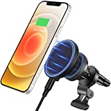 ESR HaloLock Shift Wireless Car Charger, Compatible with MagSafe Car Charger, 2 Charging Modes, Detachable Fast Charging Pad, for iPhone 13/13 mini/13 Pro/13 Pro Max/12/12 mini/12 Pro/12 Pro Max