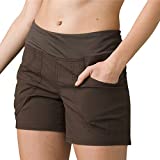 prAna 5" Kanab Shorts Black Olive LG (Women's 12-14) 5