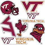 Virginia Tech University Sticker Vinyl Decal Laptop Water Bottle Car Scrapbook (Type 2)