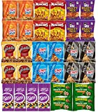 Snacks Variety Pack for Adults - Snack Pack Care Package - Party Mix Snack Mix Chex Mix Individual Packs Bulk Assortment (32 Pack)