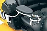 Kuryakyn 8991 Motorcycle Accessory: Swing-Out Padded Passenger Armrests with Drink/Cup Holder for 2001-17 Honda Gold Wing GL1800 Motorcycles, Chrome