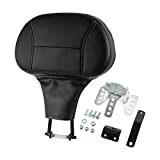 Detachable Quick Release Adjustable Plug-in Driver Rider Backrest Pad For Harley Davidson Touring Road King CVO 2009-2023