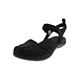 Merrell Women's Siren WRAP Q2 Athletic Sandal, Black, 6 M US