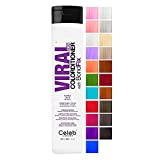 Celeb Luxury Viral Colorditioner, Professional Semi-Permanent Hair Color Depositing Conditioner, Purple , 8.25 Fl Oz (Pack of 1)