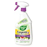 Garden Safe Fungicide, Prevents Fungal Diseases, Controls Black Spot, Rust and Powdery Mildew, Aphids, Whiteflies, Spider Mites, (RTU Spray) 24 fl Ounce