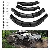 WORLD 9.99 MALL Golf Cart Fender Flares for Club Car DS 1994-Up, Front and Rear with Mounting Hardware(Set of 4) nting Hardware(Set of 4)