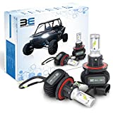 Bevel Engineering Premium Led Upgrade Kit, Compatible With Polaris - Ranger - RZR General - H13/9008 Head Light Bulb Kit 2-Pack - Low and High Beam Lamp Set