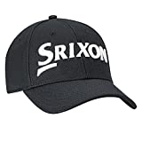 Srixon Mens Flexible Fitted Cap, Black, Small/Medium