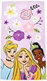 Jay Franco Disney Princess Flower Girls Kids Large Bath/Pool/Beach Towel - Super Soft & Absorbent Fade Resistant Cotton Towel Features Cinderella - Measures 34 x 64 inches (Official Disney Product)