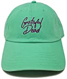 Ripple Junction Grateful Dead Script Text Dad Hat Aqua