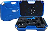 SKF TMFT 36 Bearing Fitting Tool Kit, 36 Impact Rings, 3 Impact Sleeves, Dead-Blow Hammer, Carry Case