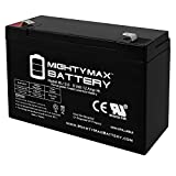 ML12-6 .250TT - 6V 12AH Battery Replaces 10ah Enduring 3FM10 T2, 3-FM-10 T2