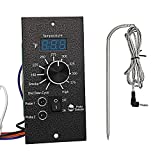 Hisencn Digital Thermostat Controller Kit Replacement Parts for Traeger Wood Pellet Grills, Traeger Bac365 Pro Series, Also fit Traeger Pro 20/ 22/ 34 Series, Barbecue BBQ Thermometer with Meat Probe