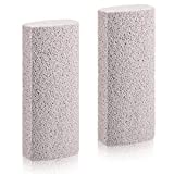 2 Pieces Pet Hair Remover for Cat Hair Removal Pumice Stone Tool Carpet Dog Fur Removal Tool for Car Couch Furniture Bedding Easy to Clean (5.3 Inches)