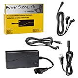 Universal Dual Power Supply Transformer Kit for Power Recliner, Couch, Sofa or Sectional - 29V 2A AC Power Cord Cable, Extension Cable and Y Cable. Compatible with Limoss, Okin, Ashley