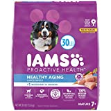 IAMS PROACTIVE HEALTH Mature Adult Large Breed Dry Dog Food Chicken Dog Kibble for Senior Dogs, 30 lb. Bag