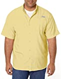 Columbia Men's PFG Tamiami II UPF 40 Short Sleeve Fishing Shirt, Sunlit, XX-Large